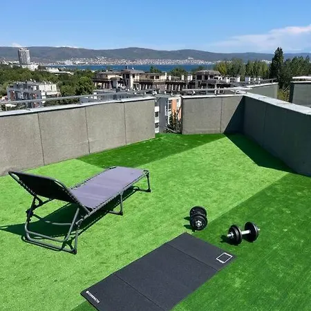 Topofthecity Rooftop Daire Sunny Beach